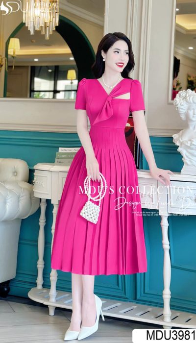 FUCHSIA RIBBON – MODERN FEMININITY IN MOTION | MDU3981