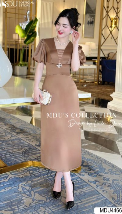 MOCHA ALLURE – ELEGANCE IN EVERY SILHOUETTE | MDU4466