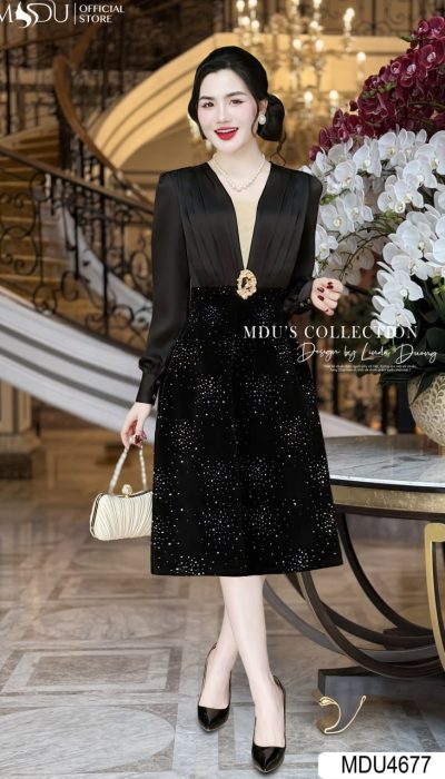 NOIR ÉTOILÉ – MIDNIGHT GLAMOUR REDEFINED | MDU4677