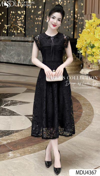 NOIR DENTELLE – LACE SOPHISTICATION REIMAGINED | MDU4367