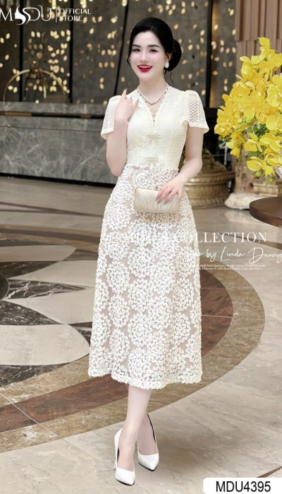 FLORAL LACE ELEGANCE – CHARMING & SOPHISTICATED | MDU4395