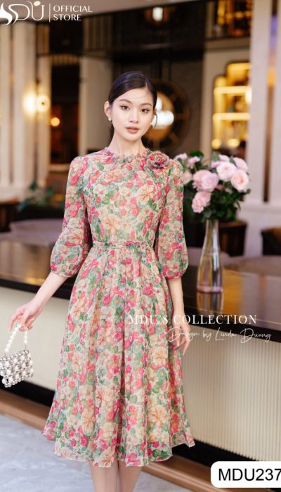 FLEUR DOUCE – VINTAGE FLORAL WHISPER | MDU2370