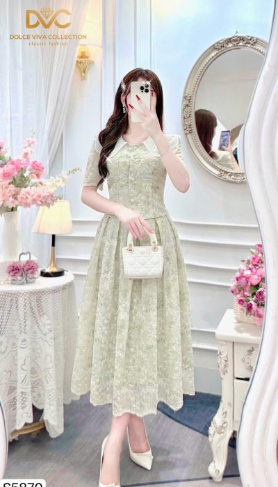 VERT POÉTIQUE – ELEGANCE IN BLOOM | S5870