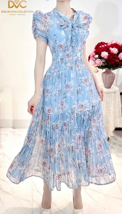 BLEU PASTEL – POETIC WHISPERS OF SPRING | V5913