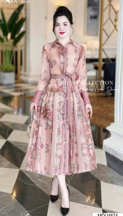 FLEUR CHIC – ROMANTIC FLORAL ELEGANCE | MDU4574