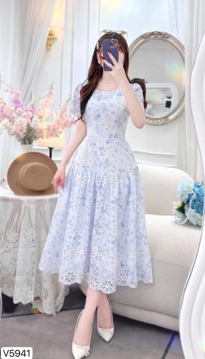 BLEU CÉLESTE – DREAMY BLOSSOM WHISPER | V5941