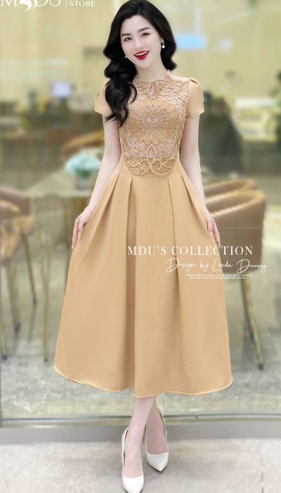 LACE ÉLÉGANCE – TIMELESS BEAUTY IN BEIGE | MDU3907