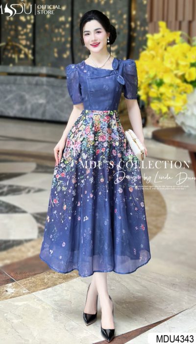 FLEUR BLEUE – ELEGANT & FLORAL | MDU4343