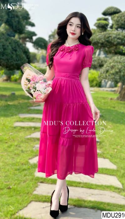 FLORAL CHARM – VIBRANT ELEGANCE | MDU2910