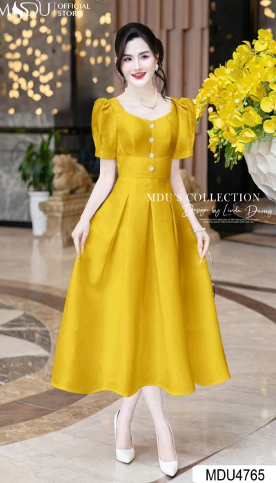 SOLEIL VIVANT – SUNLIT ELEGANCE IN GOLDEN HARMONY | MDU4765