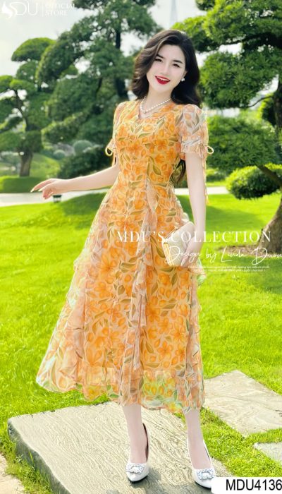 CITRUS BLOOM – VIBRANT & WHIMSICAL | MDU4136
