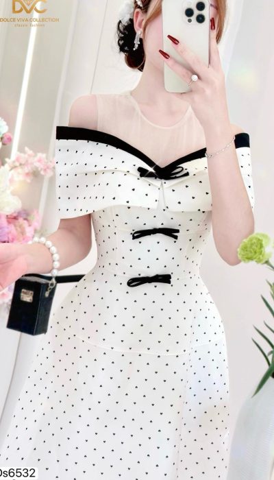 ✨ MOONLIGHT WHISPER – FLOWING KOREAN SILK DRESS | DS6532
