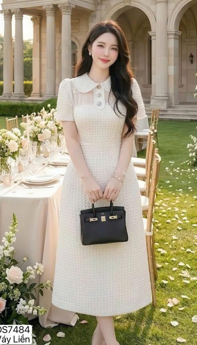 DS7484 – BLANCHE CHIC ✨ | Pure Elegance & Timeless Romance