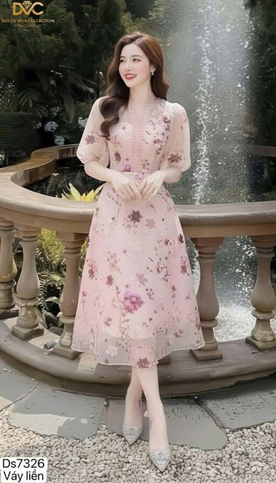 DS7326 – PINK BLOSSOM 🎀 Sweet as Floating Petals