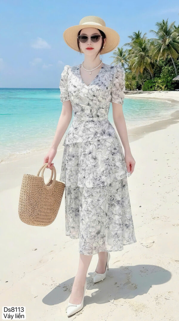 The Ethereal Silk Serenity Gown - DS8113