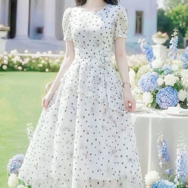 The Ethereal Silk Serenity Gown - DS6262
