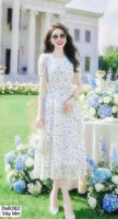 The Ethereal Silk Serenity Gown - DS6262