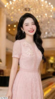 The Ethereal Vintage Garden Symphony Gown - DS7835
