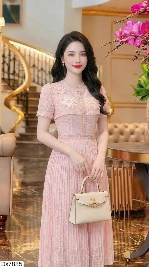 The Ethereal Vintage Garden Symphony Gown - DS7835