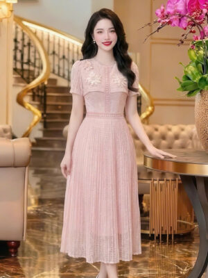 The Ethereal Vintage Garden Symphony Gown - DS7835