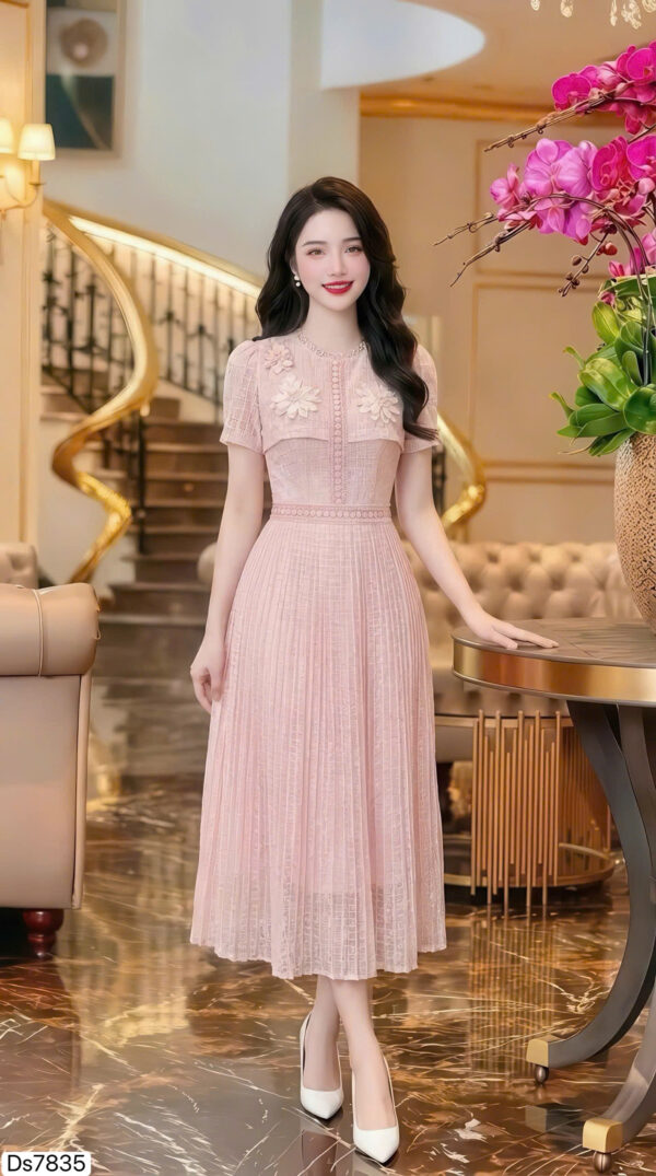 The Ethereal Vintage Garden Symphony Gown - DS7835