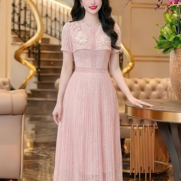 The Ethereal Vintage Garden Symphony Gown - DS7835