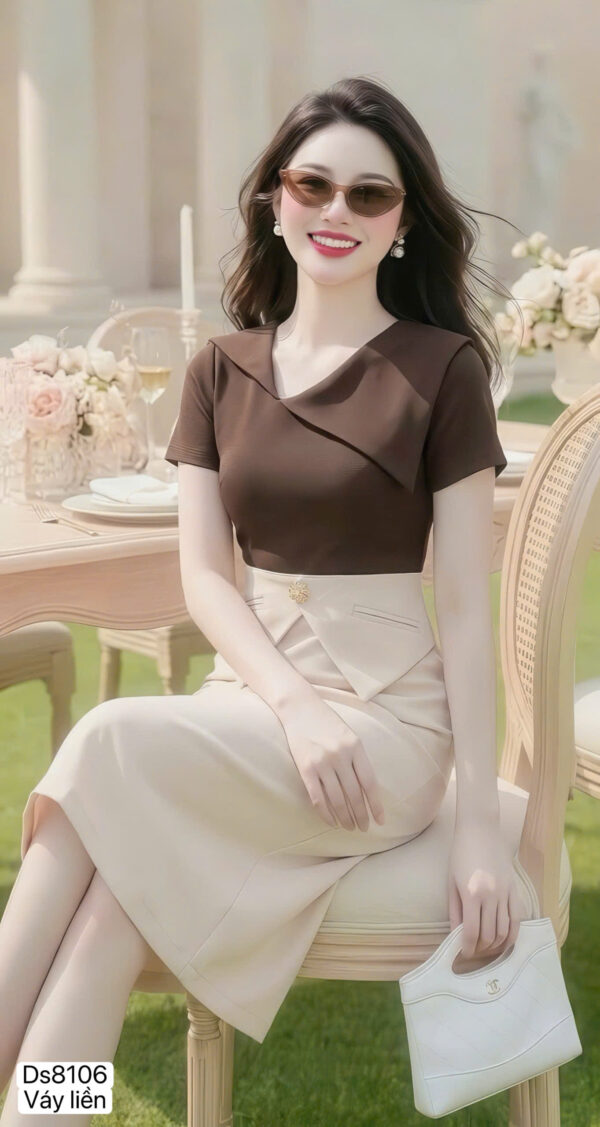 The Ethereal Vintage Garden Serenity Gown - DS8106