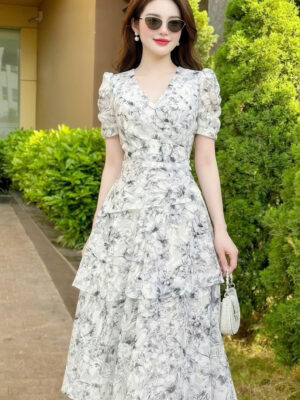 The Ethereal Silk Serenity Gown - DS8113