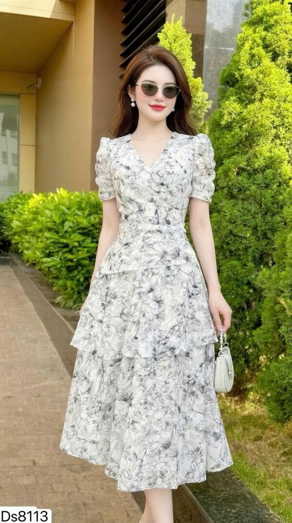 The Ethereal Silk Serenity Gown - DS8113