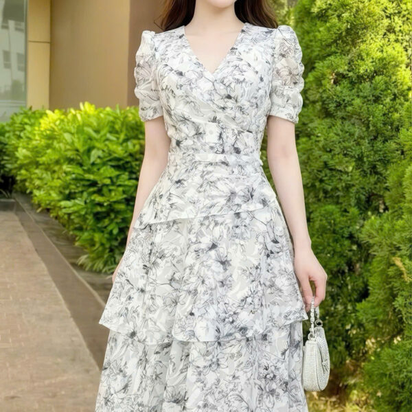 The Ethereal Silk Serenity Gown - DS8113