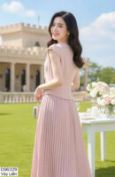The Rose Petal Serenade Vintage Gown - DS6329