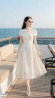 The Ethereal Lace Whispers Gown - DS7956